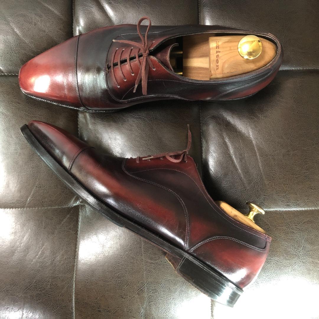 □至高の極み|コルテ|Volnay|10|27.5cm相当|ボルドー|k660 | obbu.com.br