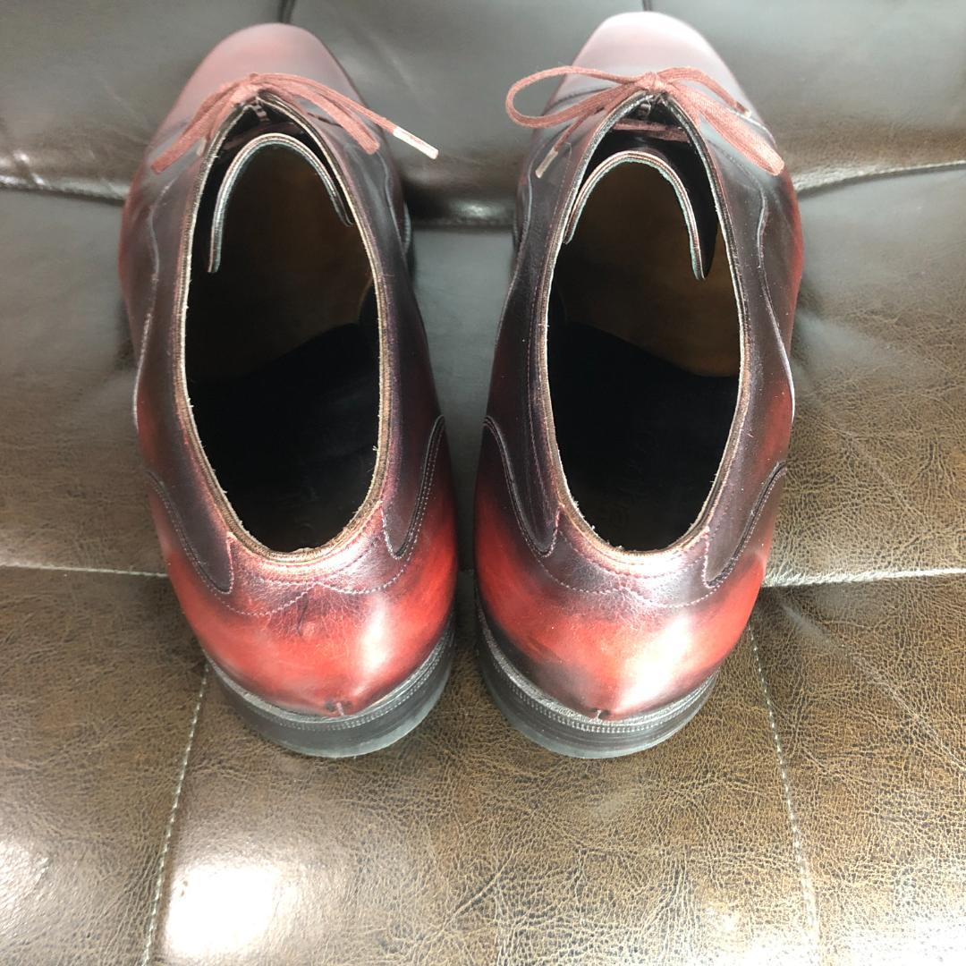 □至高の極み|コルテ|Volnay|10|27.5cm相当|ボルドー|k660 | obbu.com.br