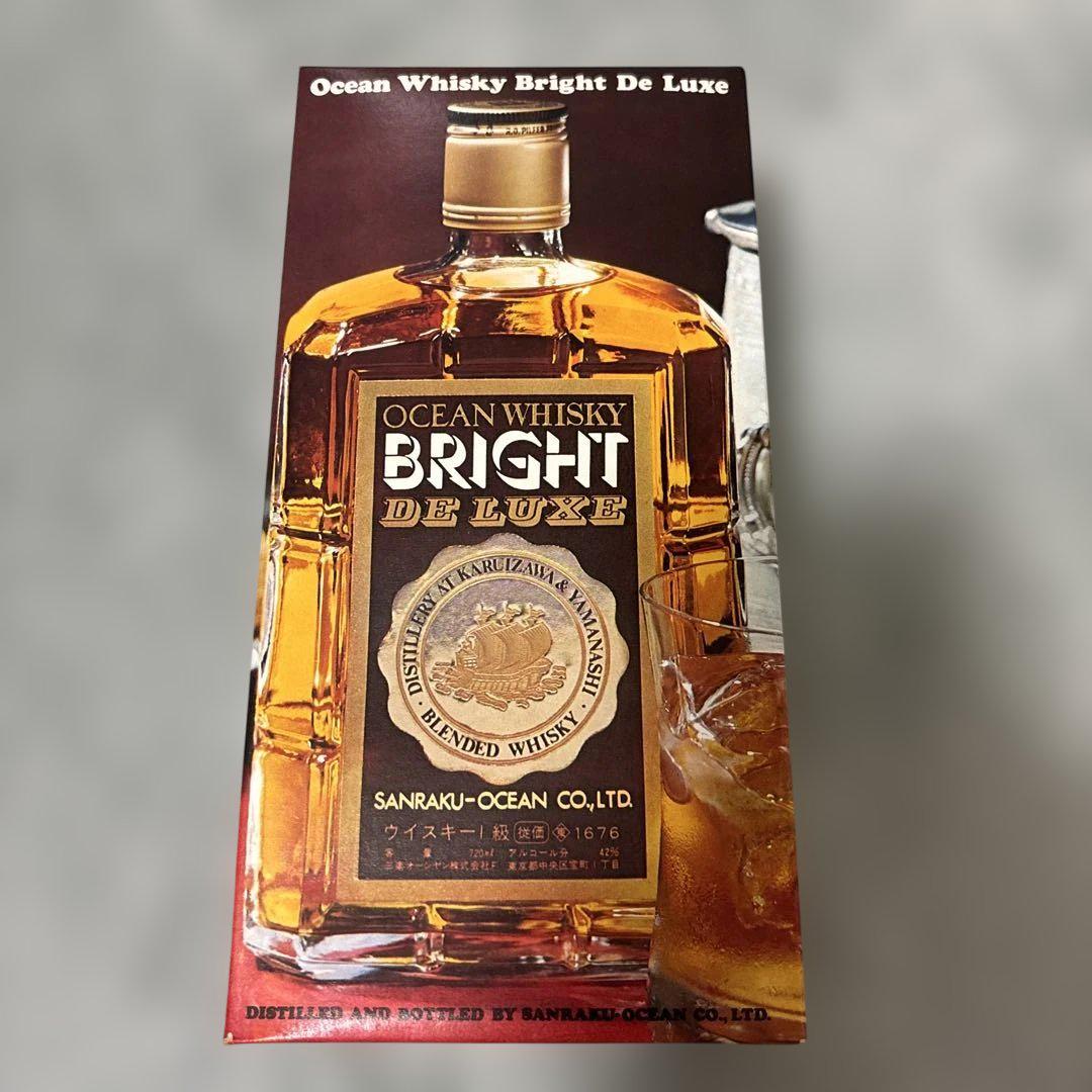 古酒OCEAN WHISKY BRIGHT DE LUXE 720ml