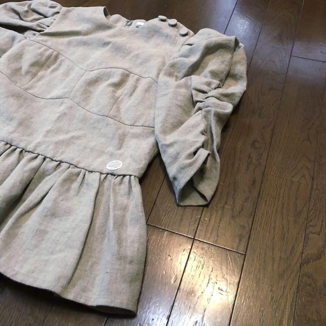 極美品 ボーダーズアットバルコニー 柴田陽子さん着用 リネン