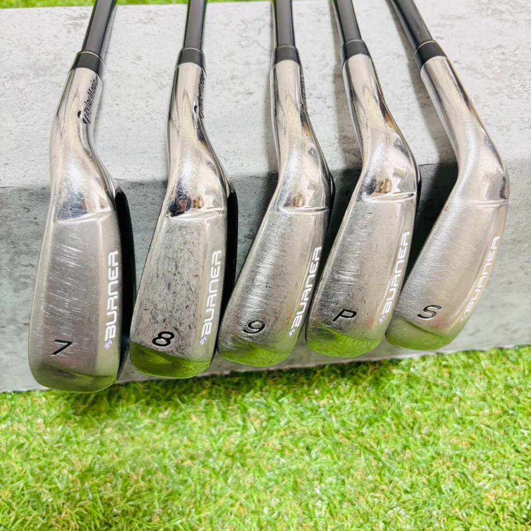 TaylorMade - テーラーメイド　バーナー　アイアンセット アイアンセット テーラーメイド バーナー 1.0 アイアン (アジア