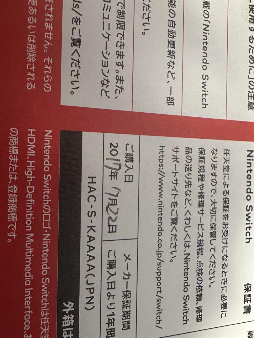 Nintendo Switch 本体 その他