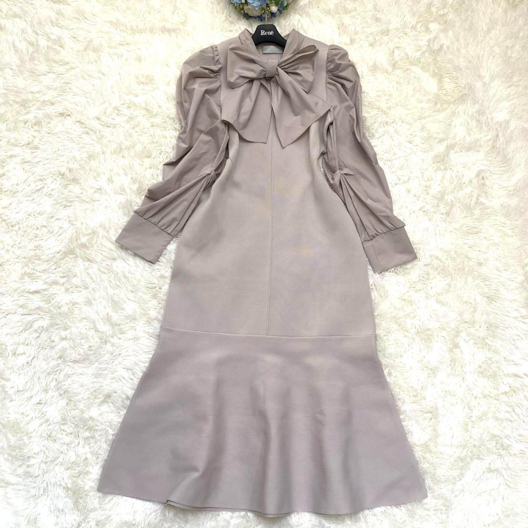 極美品✨ CELFORD バックリボンマーメイドニットワンピース 2way