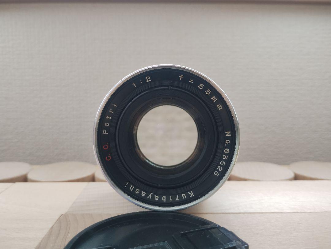 C.C ペトリ ①28mm F3.5 ②55mm F2、Eマウントアダプター付