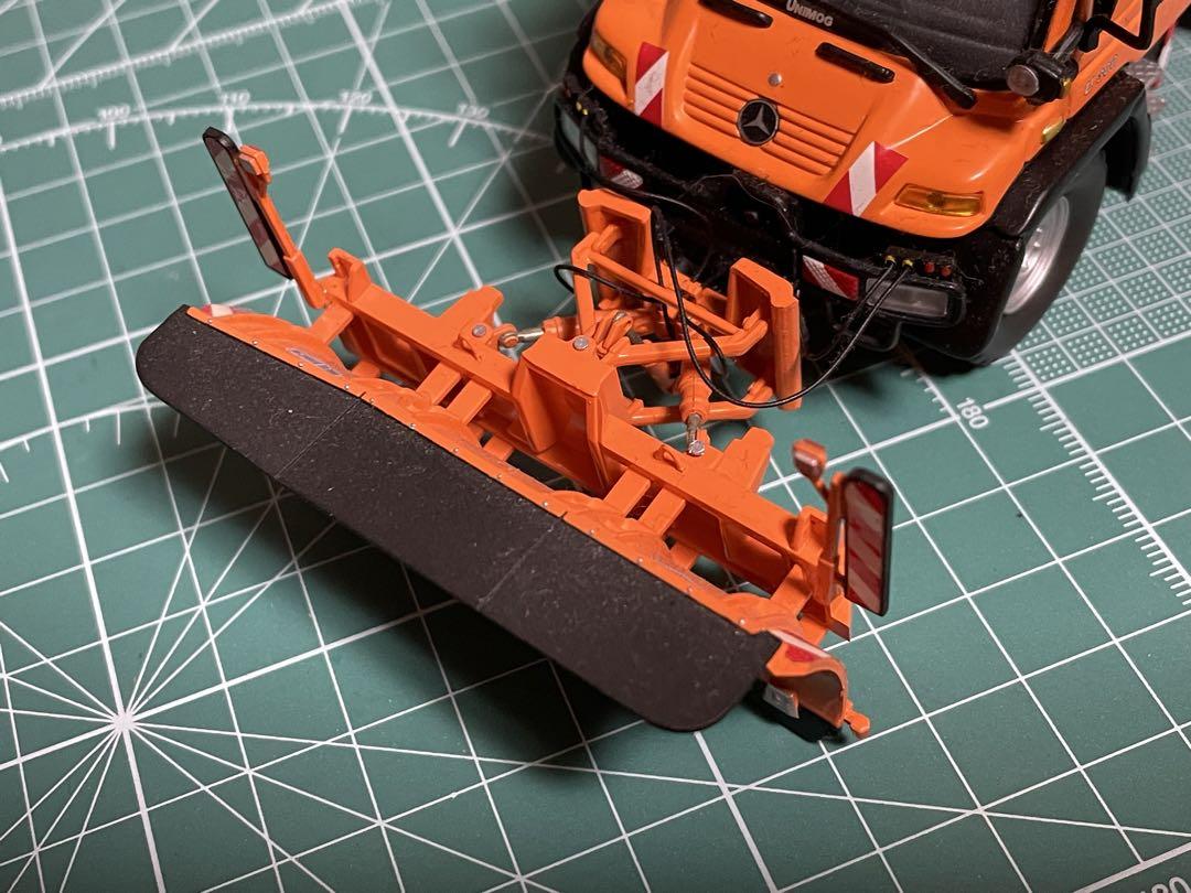 【レア】シュコー製ベンツウニモグ 除雪プラウ付き 1/43
