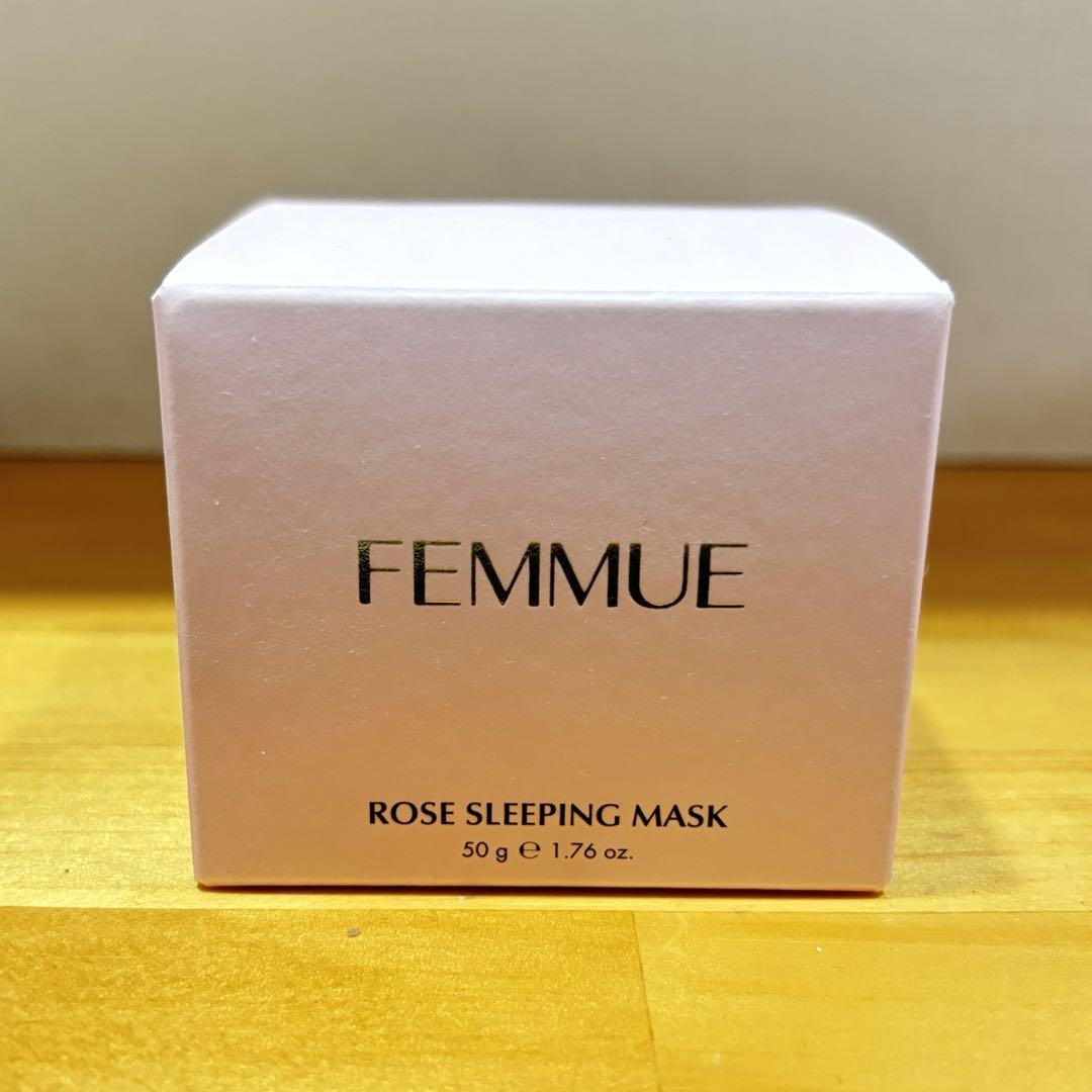 femmue ローズウォータースリーピングマスク