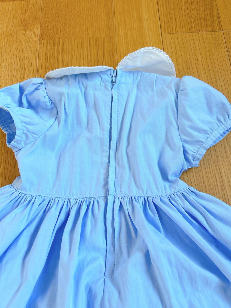 Shirley Temple 水色 ワンピース 90サイズ