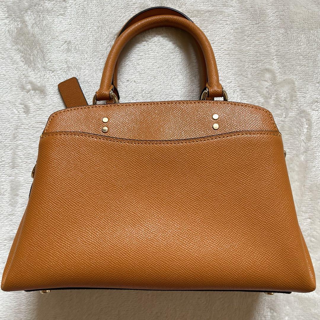 超美品 未使用級 COACH コーチ ハンドバッグ レザー ゴールド