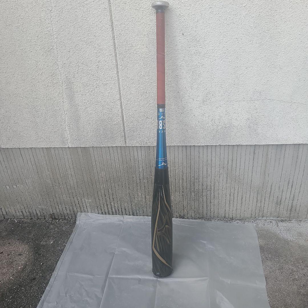 ZIGNYARD 軟式バット 黒 青全体的に状態が悪い