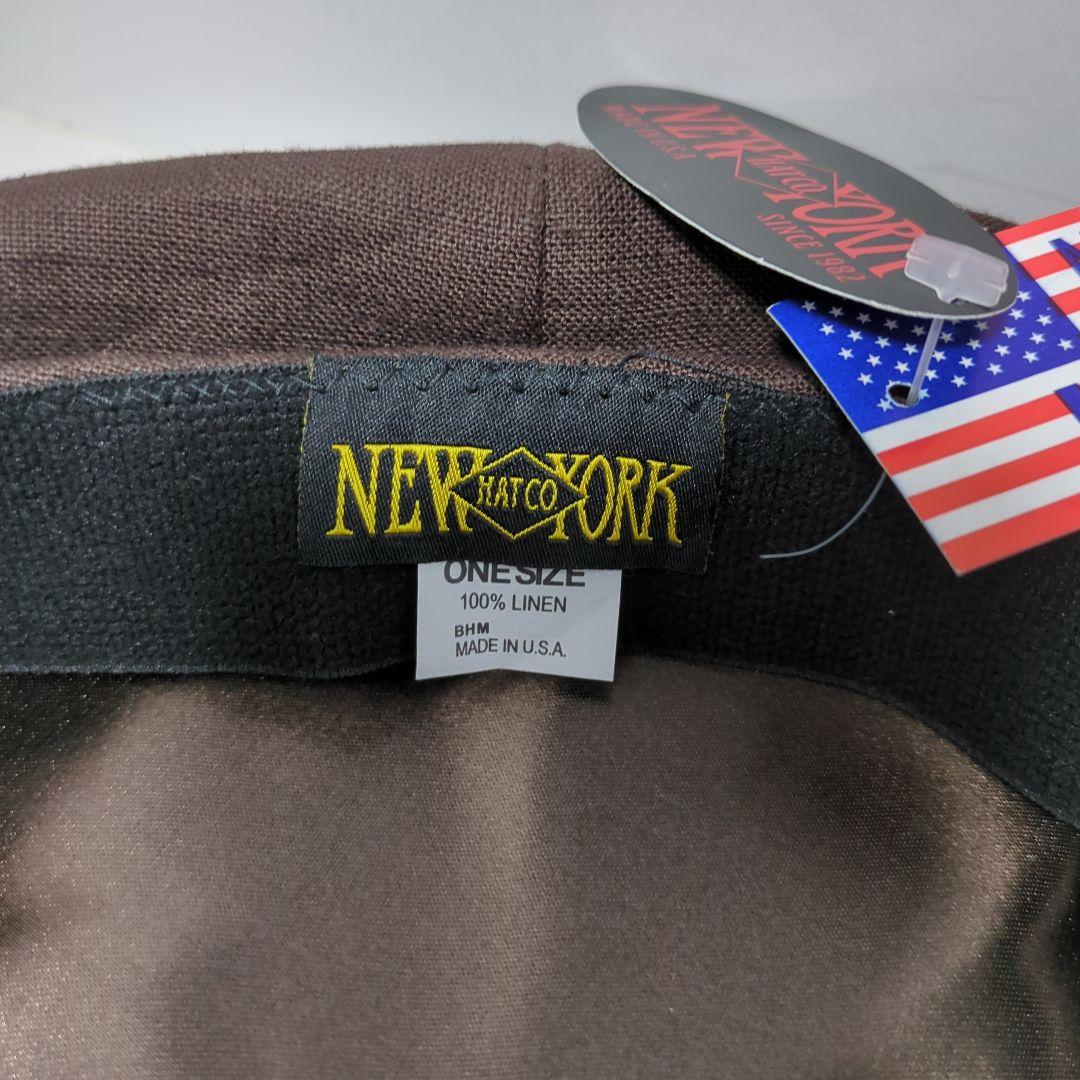【新品未使用品】NEW YORK HAT　ニューヨークハット　キャスケット