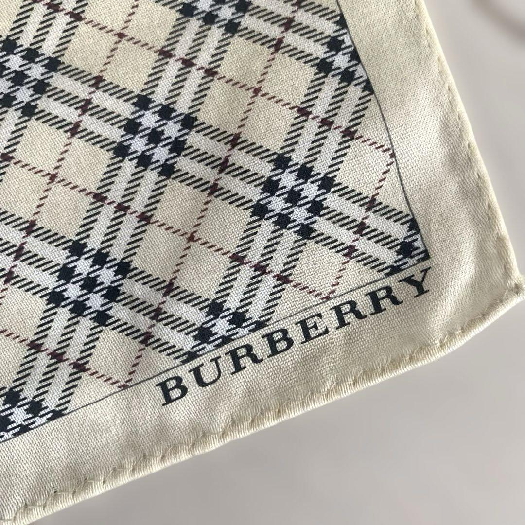 Burberry バーバリー ハンカチ ノバチェック ベージュ系 3枚
