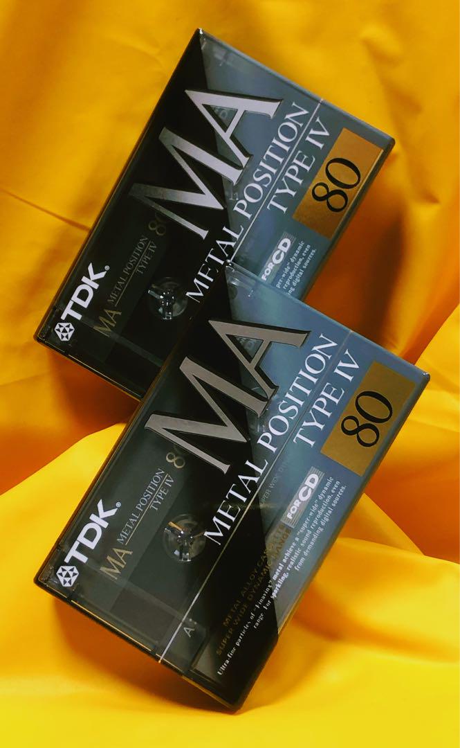 【希少品】TDK☆メタルポジションTYPE Ⅳ MA-80R 80分　2本組