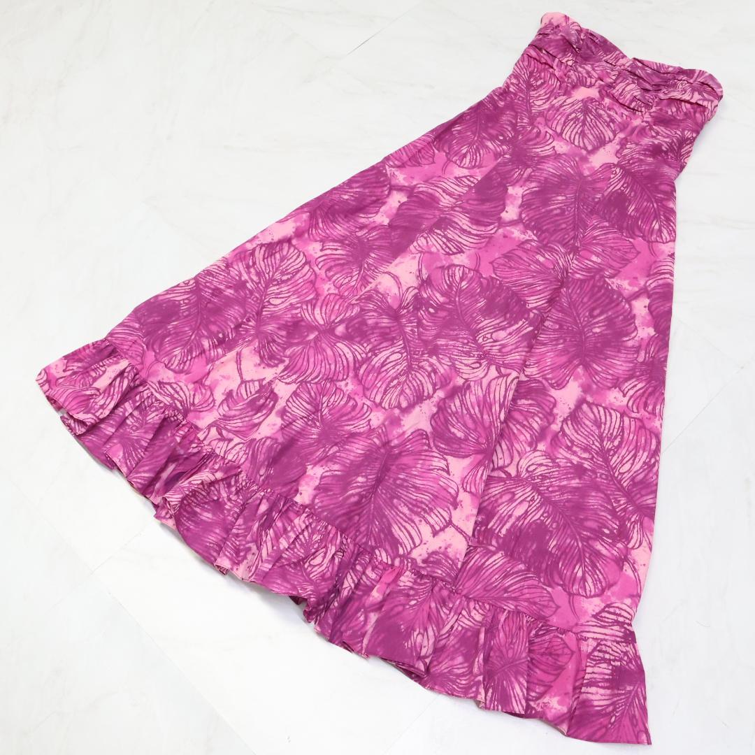 【美品 ハワイ製 フラダンス衣装】パープル CC Fashions ワンピース 美品 ハワイ製 フラダンス衣装】パープル CC Fashions ワンピース