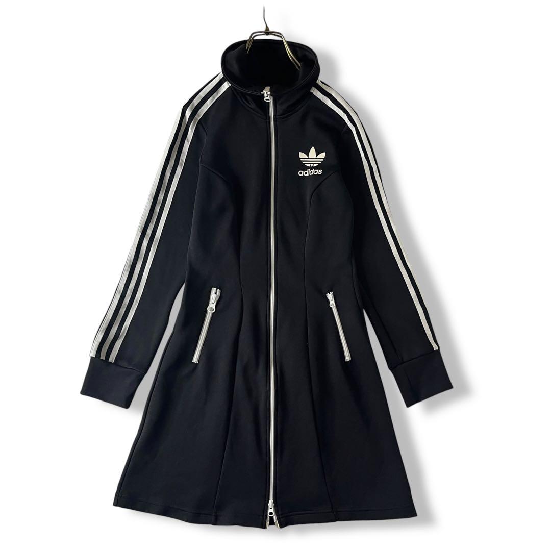 アディダス オリジナルス ジャージワンピース adidas ワンピース アディカラー スリーストライプス トラック
