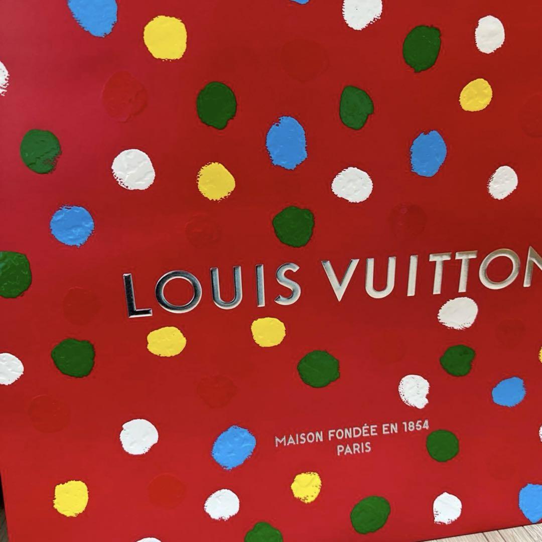 LV×草間彌生 限定カレ140 ドットショール