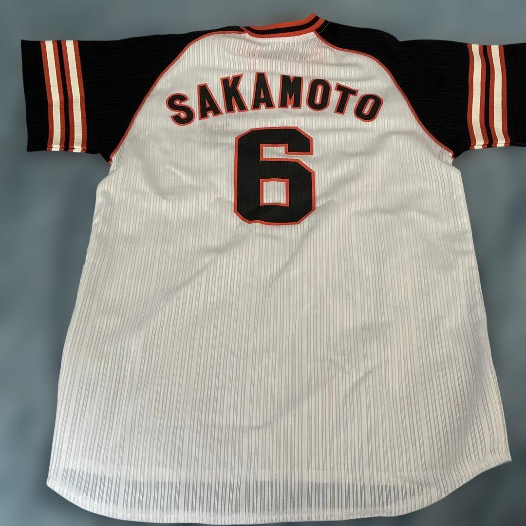 GIANTS ユニフォーム SAKAMOTO 6 2024-2025 Tokyo Yomiuri Giants Replica Jersey Home Sakamoto