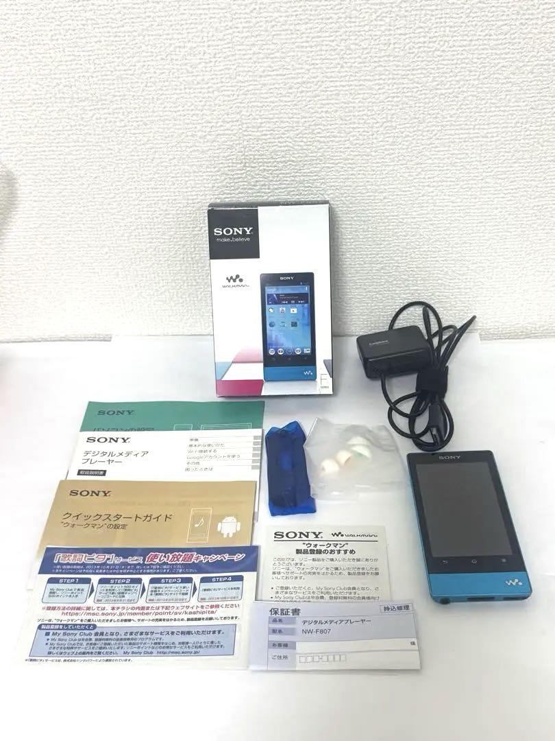 SONY NW-F807 64GB ブルー