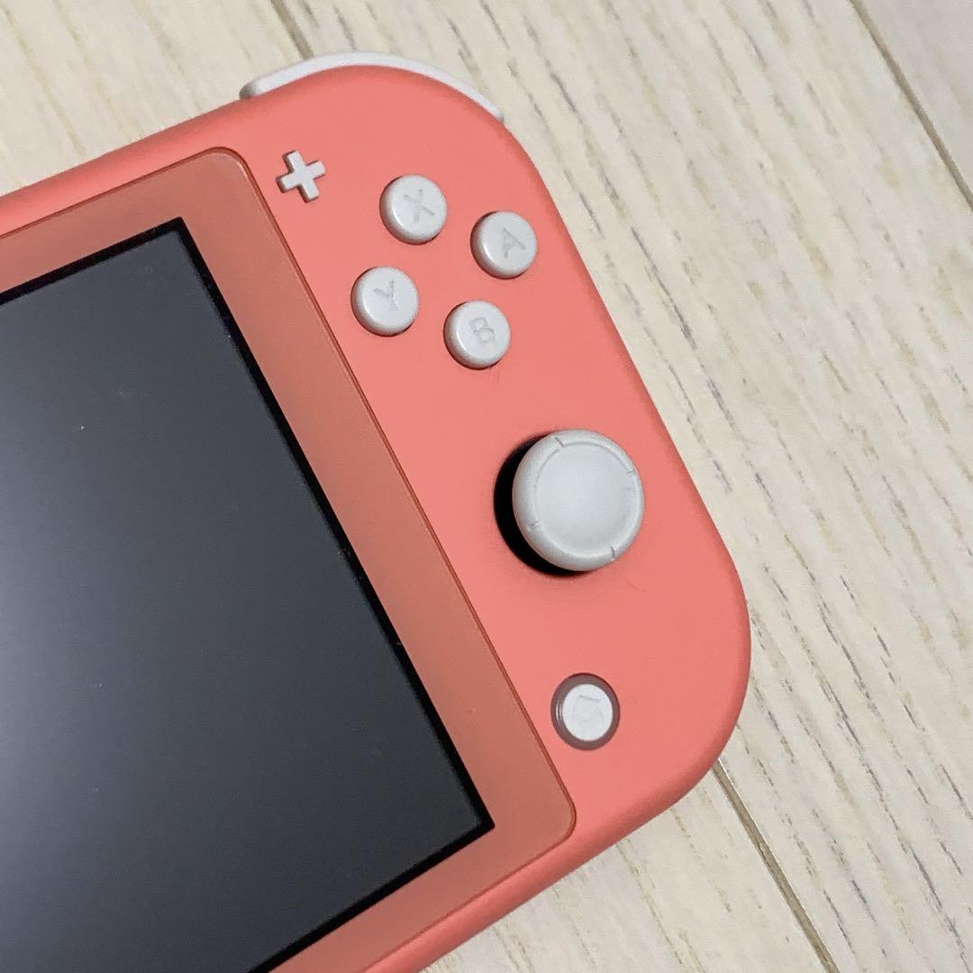 Nintendo Switch Lite 赤 ケース付き箱なし本体のみ 最大20％OFFクーポン スイッチ ケース カバー Nintendo Switch