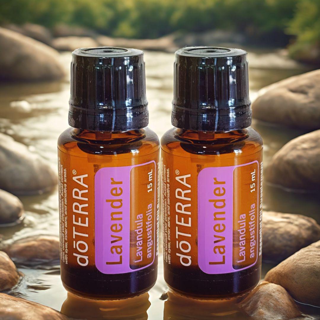 新品】doTERRA ドテラ ラベンダー 15ml 2本 g