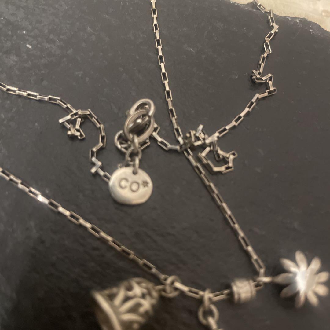 シルバー 925 クロス チャーム ネックレス silver - メルカリ