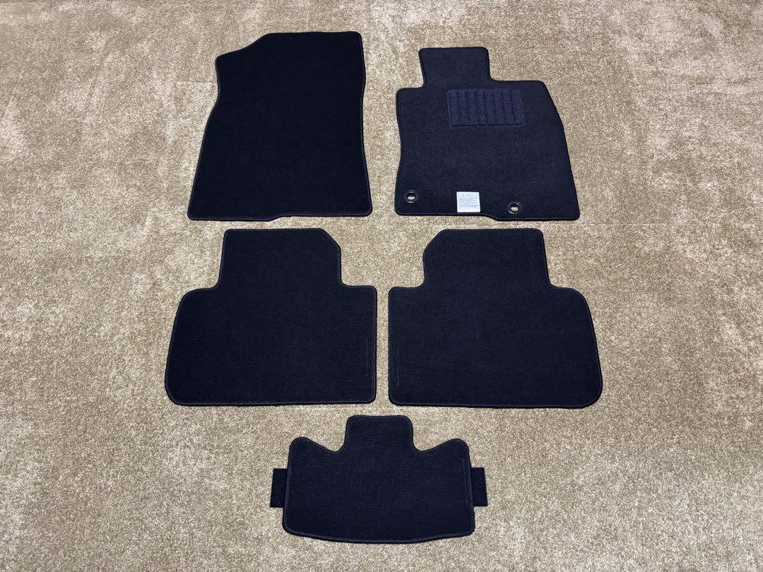 シビックタイプR FL1/4/5 リアベンチなし 赤 フロアマット 日本産 新品