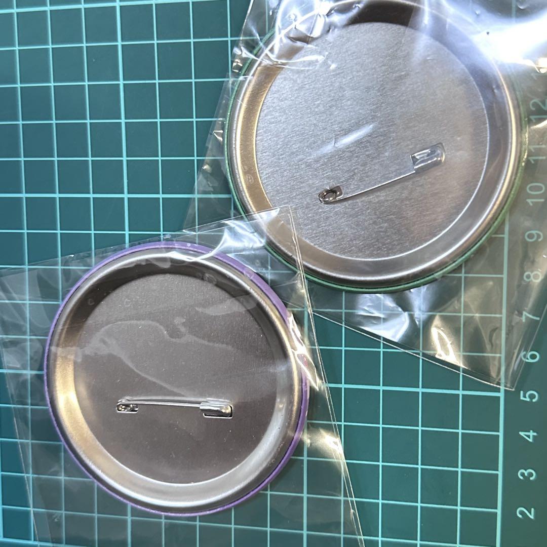 一番くじ 銀魂 高杉晋助 土方十四郎 缶バッジ ウォーターフェス