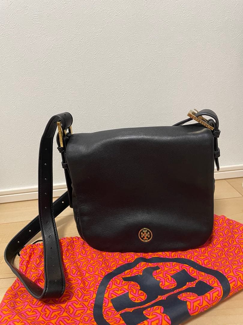 【美品】Tory Burch トリーバーチ黒 ショルダーバッグ
