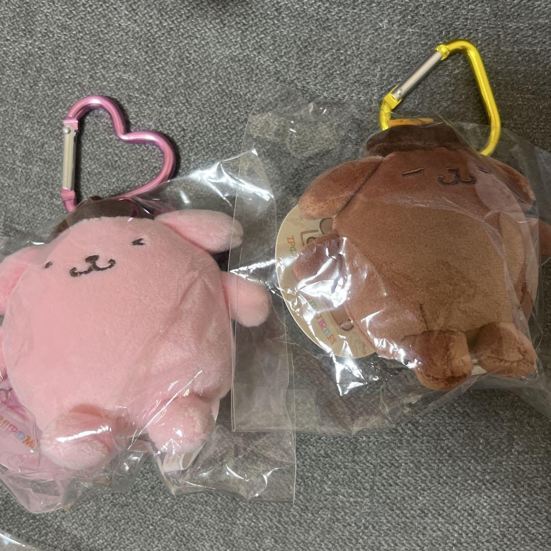 新品ポムポムプリン ハッピーフレーバーマスコット むにゅぐるみ