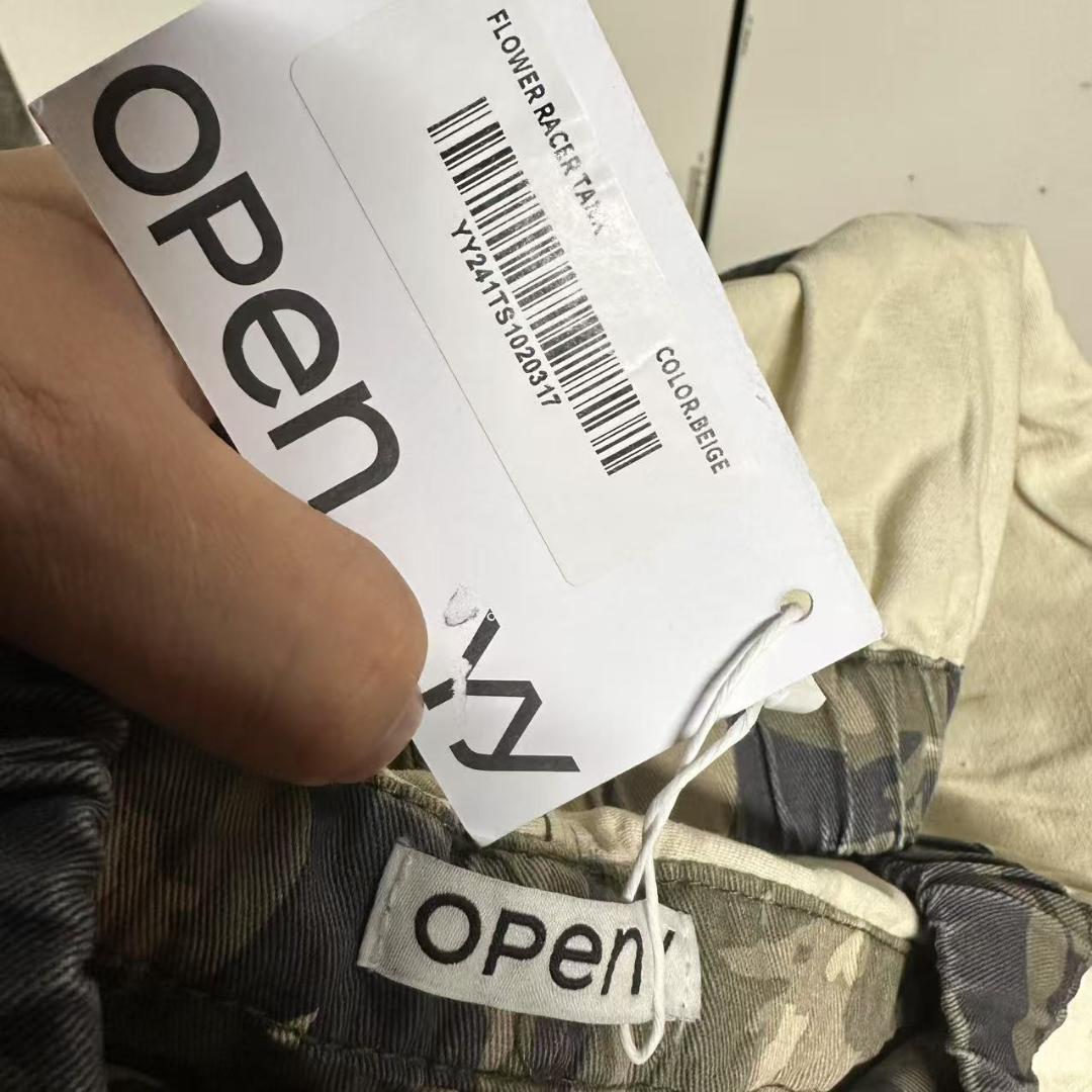 【美品】OPEN YY 迷彩ワークパンツ 100%コットン 大きめサイズ 美品】OPEN YY 迷彩ワークパンツ 100%コットン 大きめサイズ