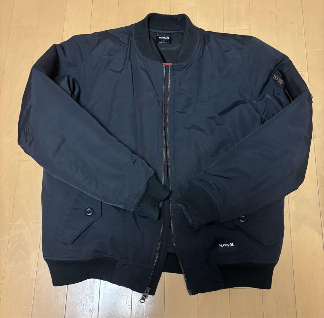 Hurley MA-1フライトジャケット　Lサイズ