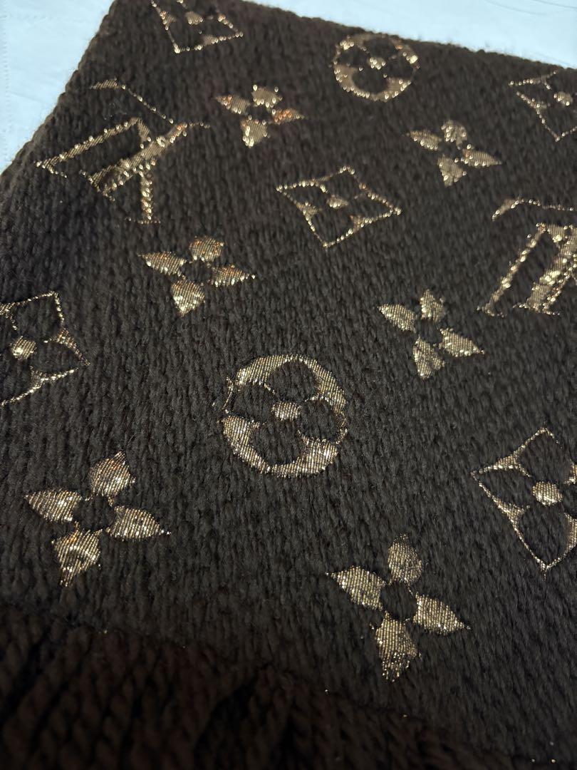 【最安値】LOUIS VUITTON エシャルプロゴマニアシャイン マフラー