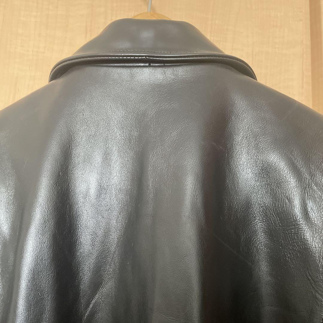 【WEB限定】 再お値下げ Wind Armor 90' ブラックレザージャケット 希少馬革 M ジャケット・アウター