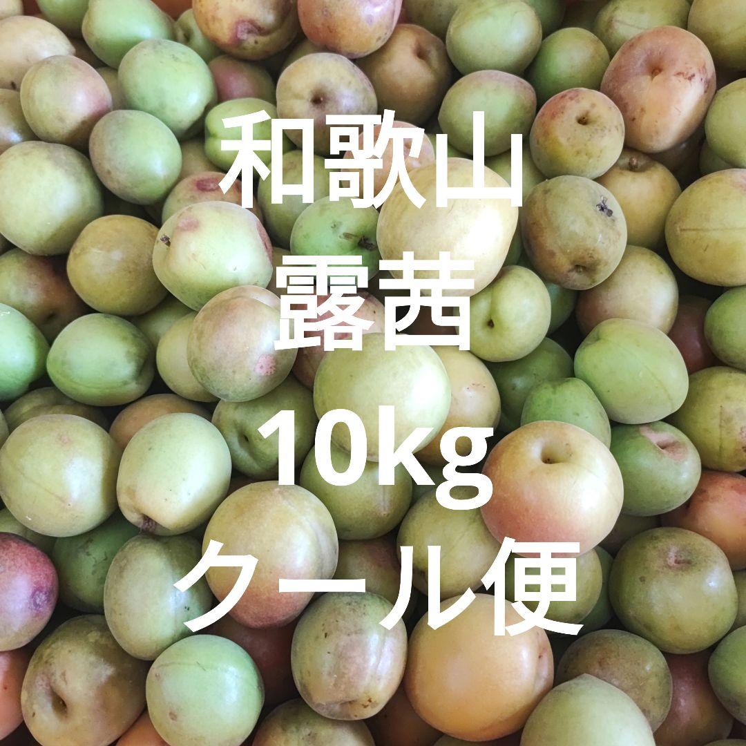 和歌山　露茜　10kg　クール便　連絡先電話番号を必ず連絡を