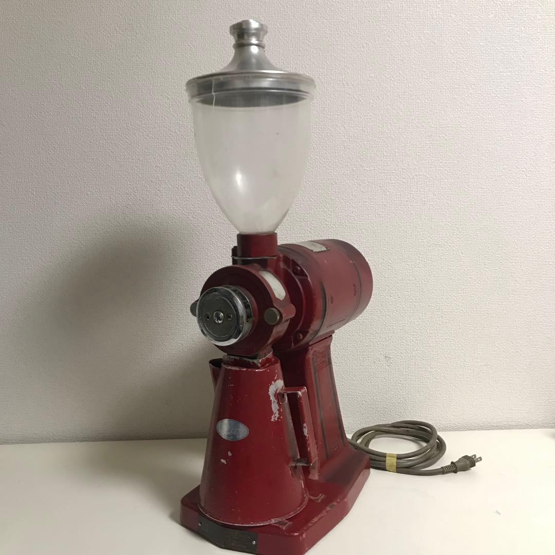 中古日本工機 電動式コーヒーグラインダー コーヒーミル EC-DZI 動作確認済　nippon koki Star  日本工機 業務用コーヒーミル グラインダー Star EC-DZ1 中古◇ 日本