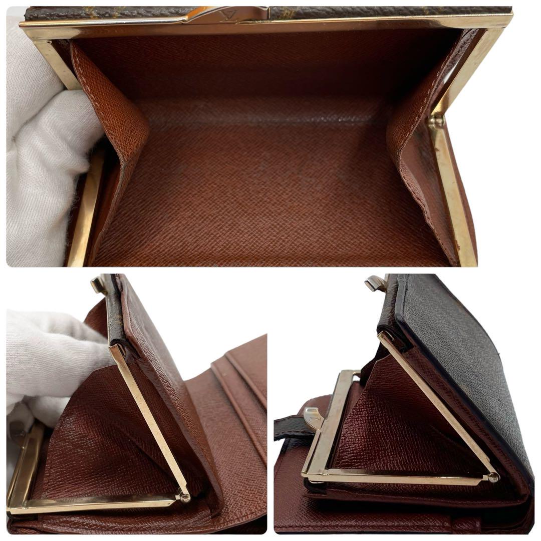 良品☆ルイヴィトン モノグラム ポルトモネビエヴィエノワ がま口