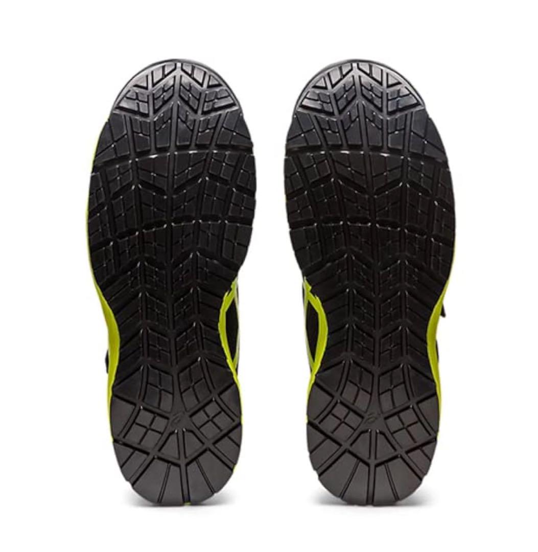 安全靴 新品 28.0 28㎝ アシックス 黒 ライムレモン ハイカット 3E 安全靴 新品 28.0 28㎝ アシックス 黒 ライムレモン ハイカット
