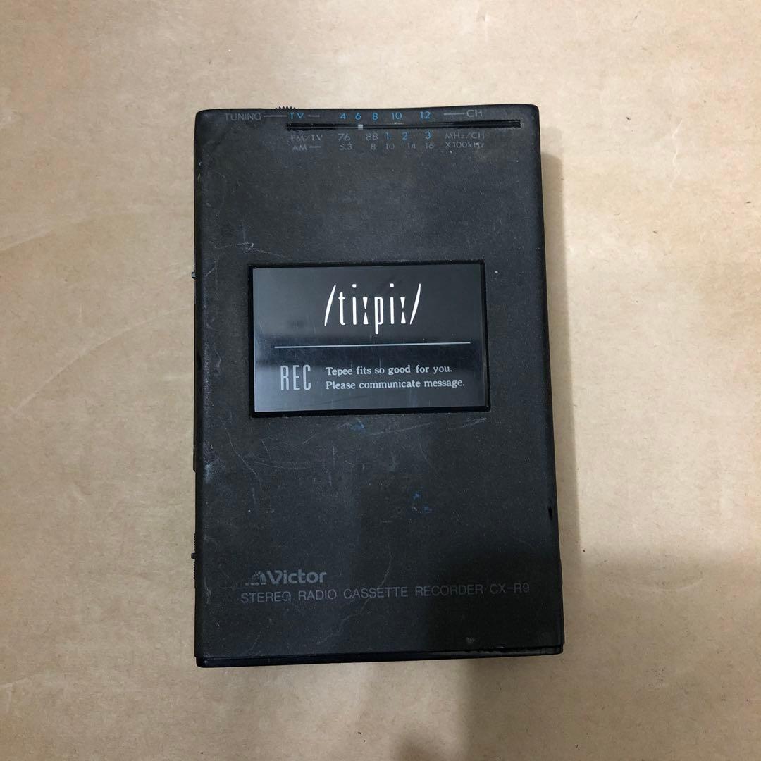 Victor JVC ポータブルカセットプレイヤー CX-R9VICTOR