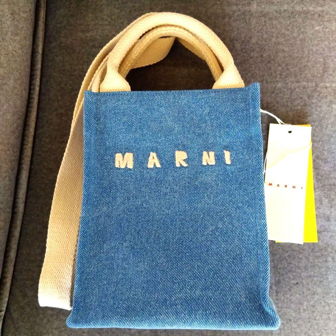 MARNI デニム2ウェイ ミニ トートバッグmarni