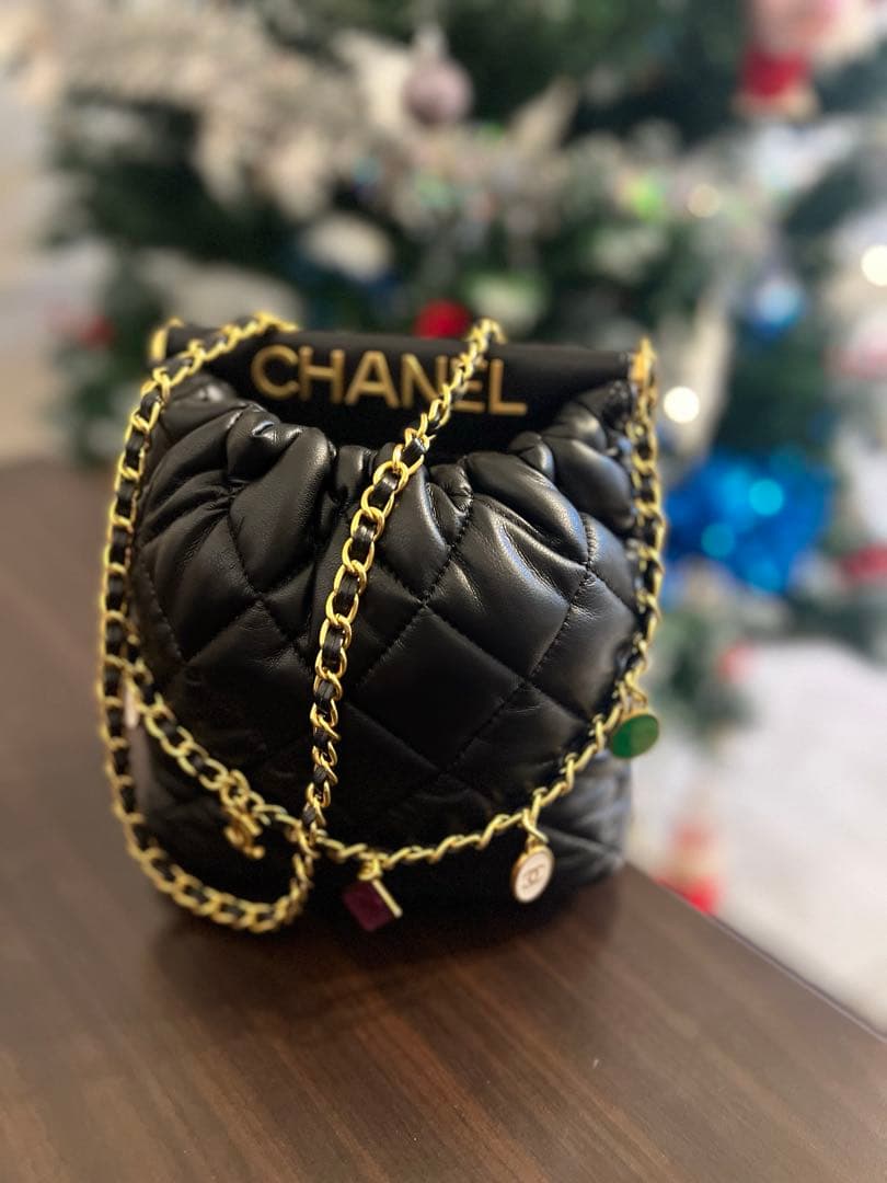 CHANELシャネルノベルティ キルティングショルダーバッグ　非売品　貴重