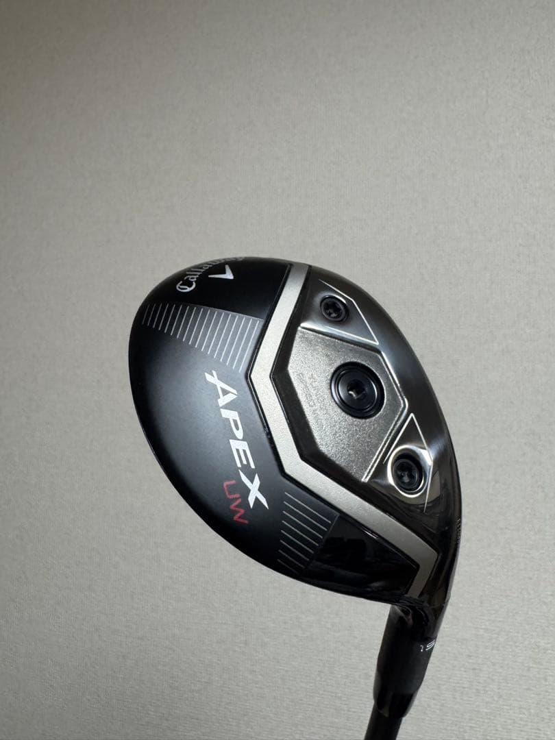 APEX UW2025 19°24ベンタスブラック7x 保証書コーティングCallaway Golf