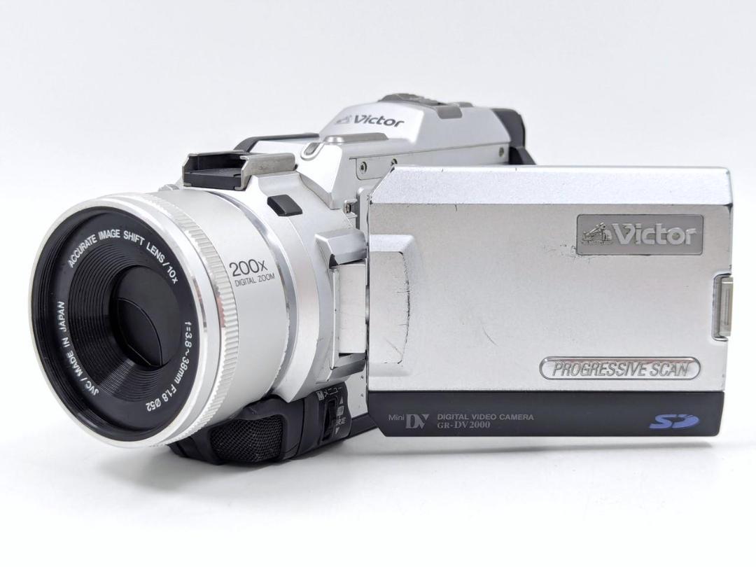 録画再生OK★VICTOR MINI DV GR-DV2000 3.8-38mm デジタルビデオカメラGR-DV2000製品情報ビクター | JVC