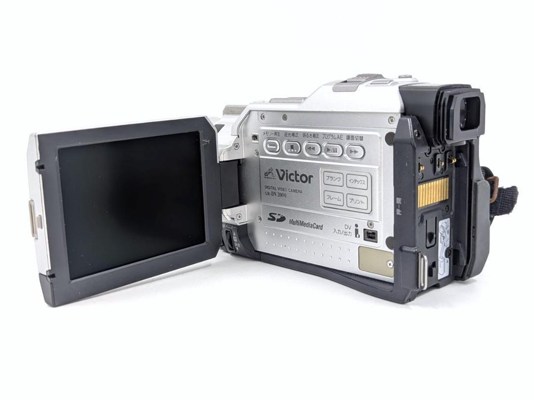 miniDVのダビングに！ Victor ビデオカメラ GR-DV2000 01 - メルカリ