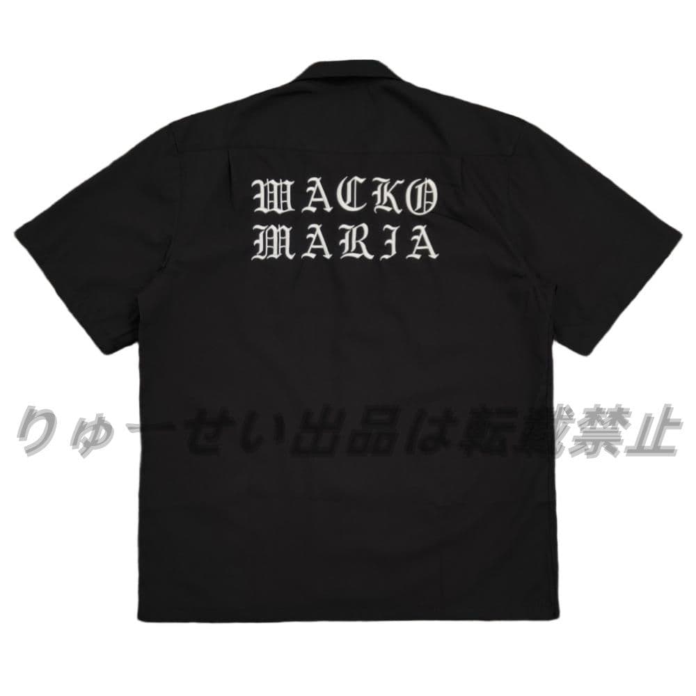 WACKO MARIA Guilty Parties 半袖シャツ ブラック