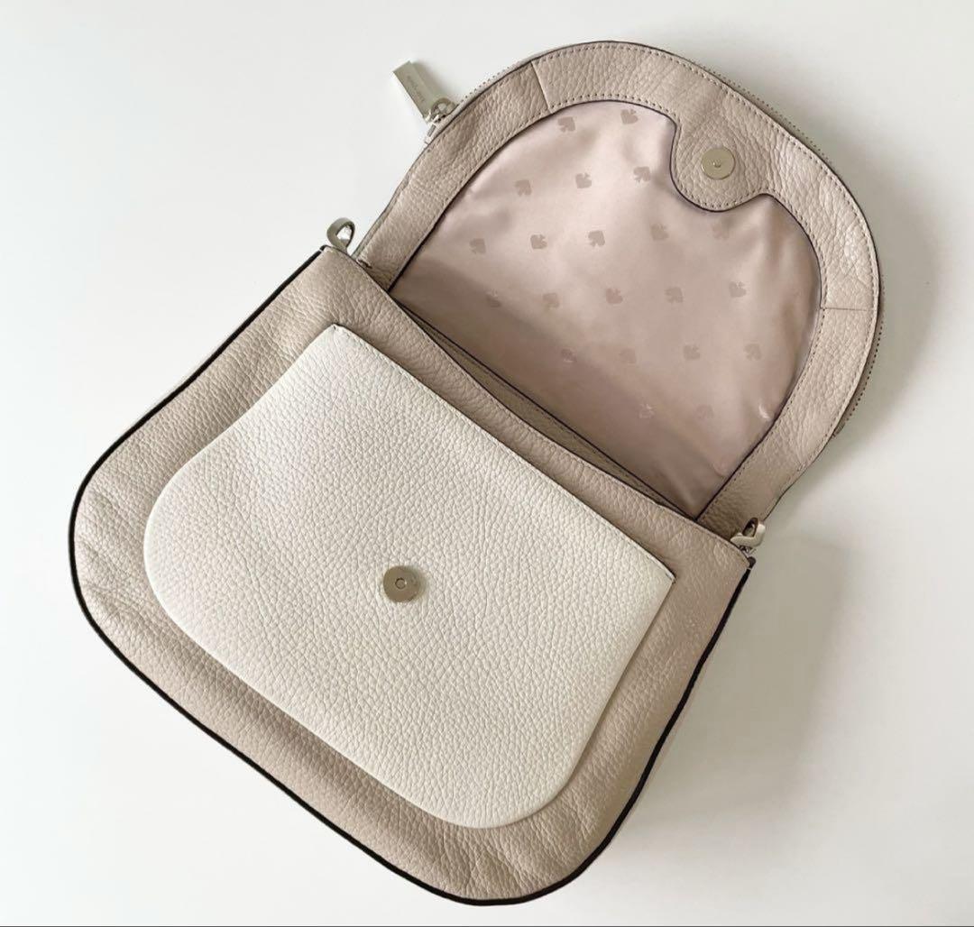 極美品】kate spade ショルダーバッグ レイラ カラーブロック