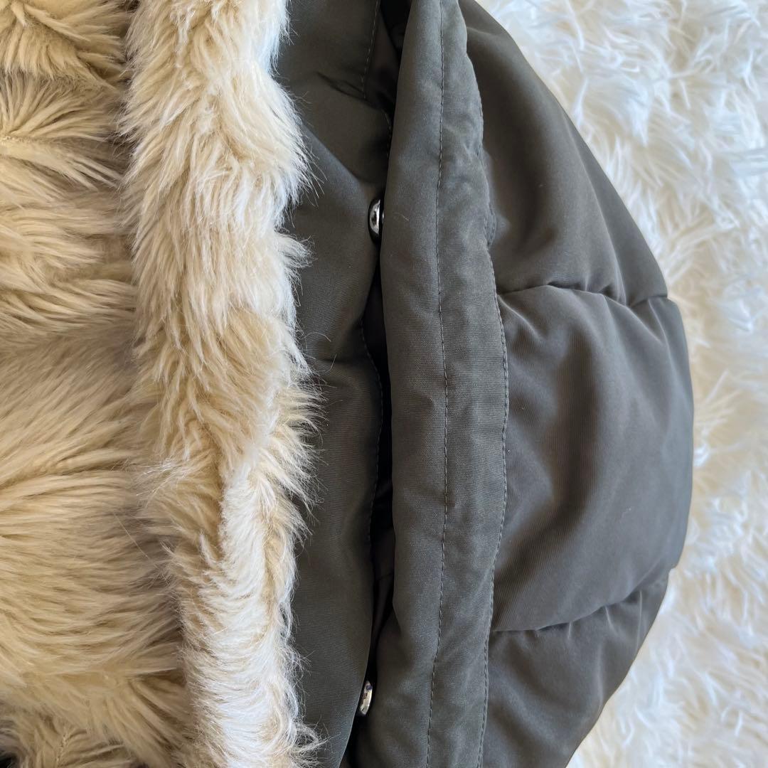 IENA イエナダウンコートeldeven ダウンジャケットファーカーキ