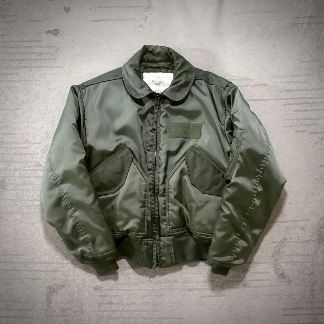 超美品 HOUSTON 入手困難 CWU-45/P 厚手 短丈 フライトJKT