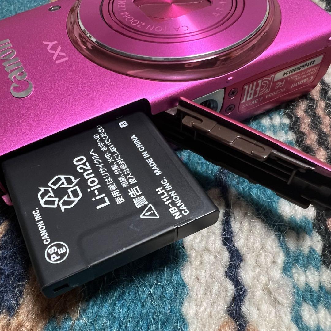 Wu 　Canon IXY ピンク 10倍ズーム