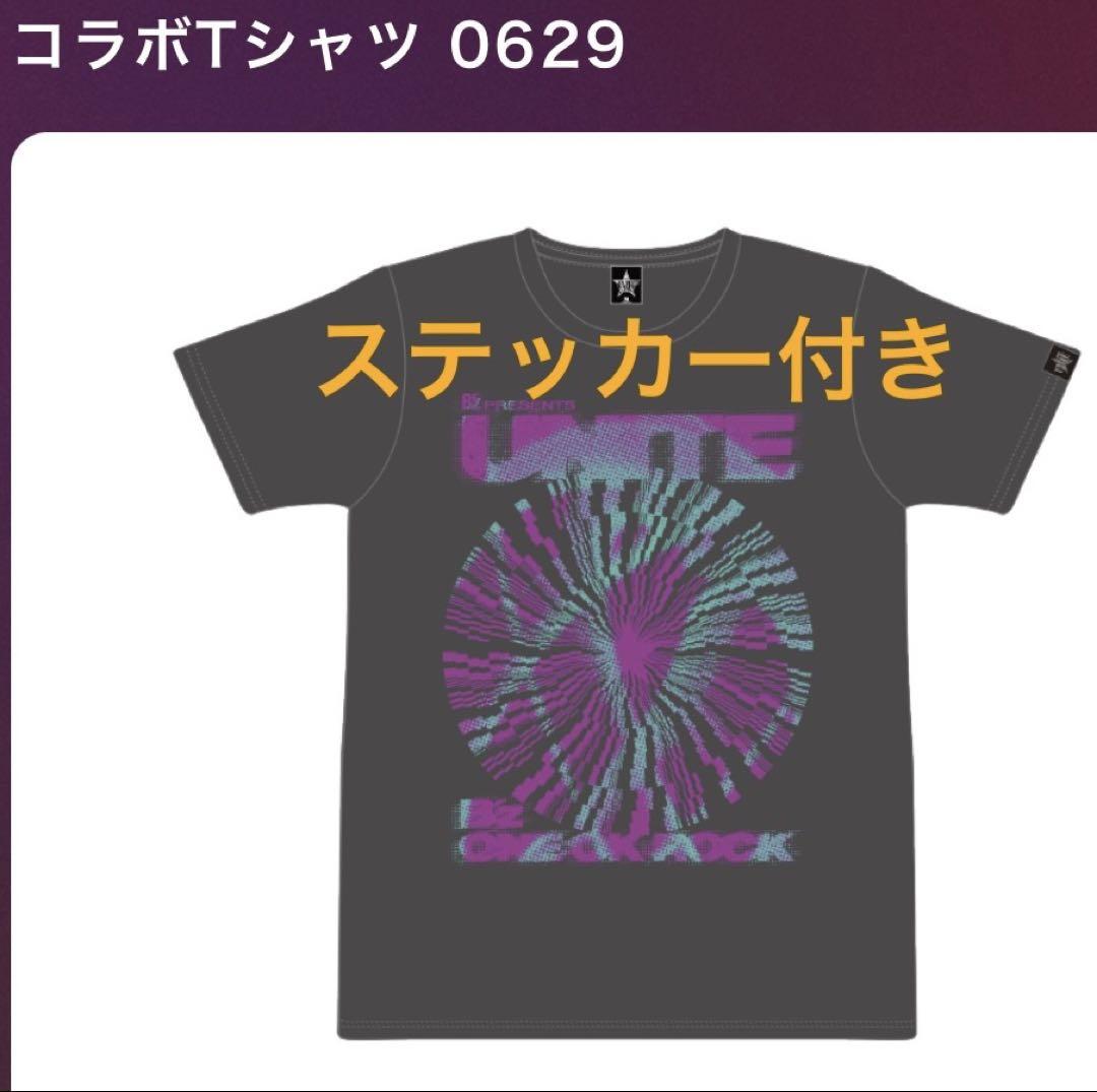 B'z UNITE #02　ワンオク　コラボTシャツ　Sサイズ　ステッカー付き B'z UNITE #02 コラボTシャツ ワンオク Sサイズ 29日限定品