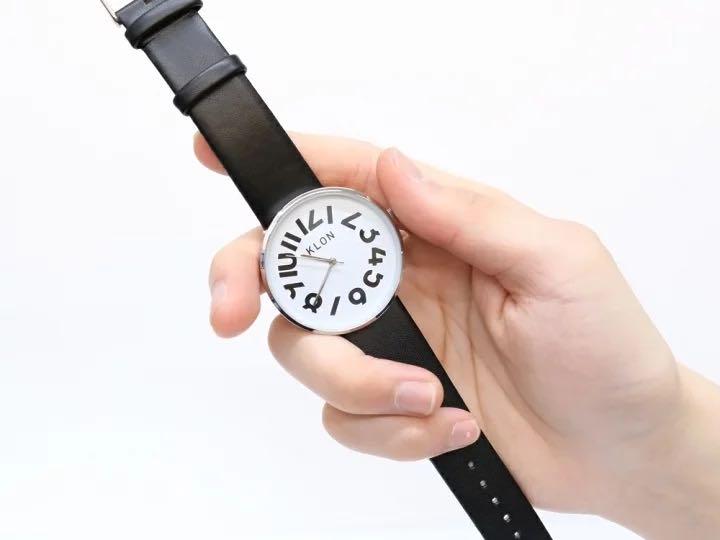 高い素材 HIDE クローン KLON TIME 腕時計 40mm BLACK 時計
