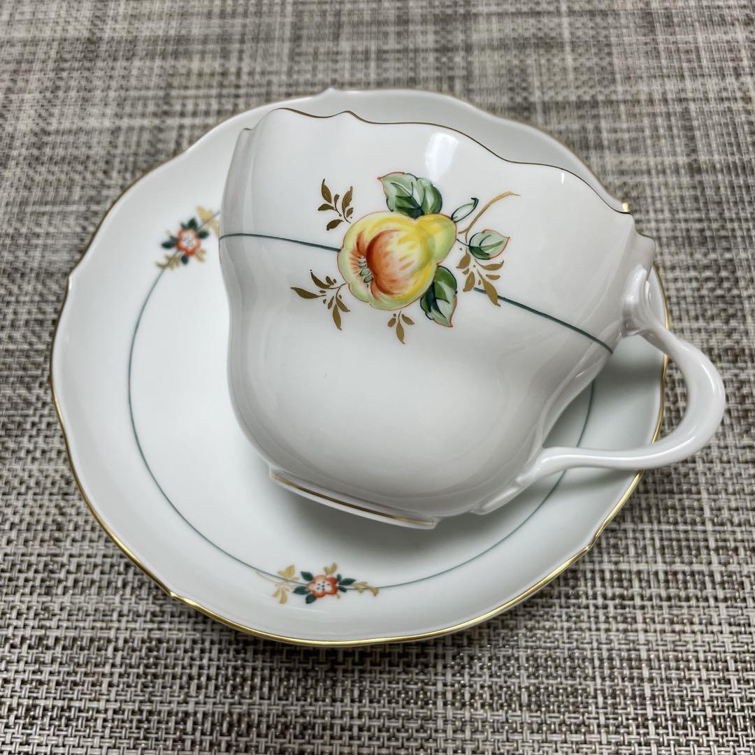 マイセン金彩フルーツ柄カップソーサー オンライン販売